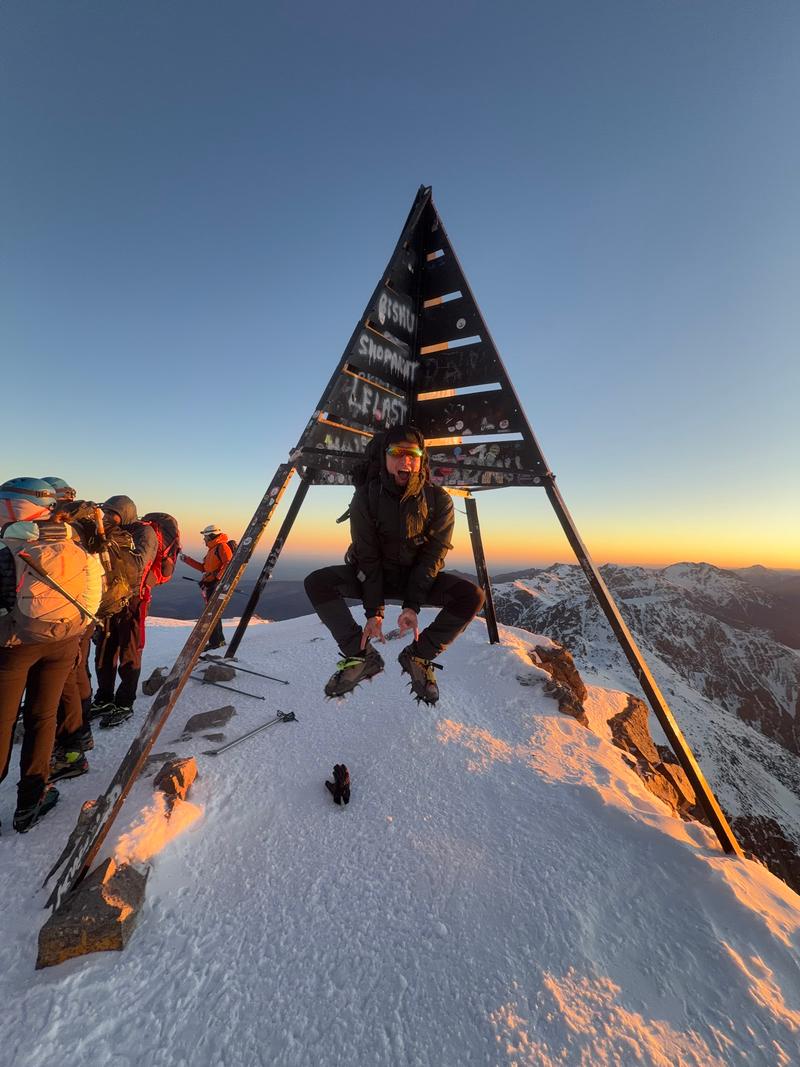 Summit Jebel Toubkal