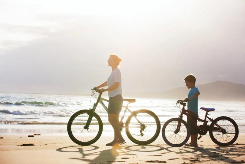 Biking Isabela