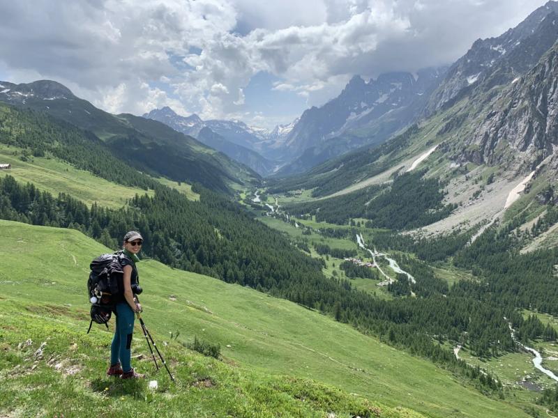 Trek from Les Chapieux to Courmayeur